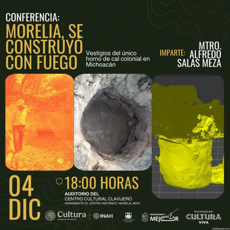 Conferencia salvamento arqueológico Morelia