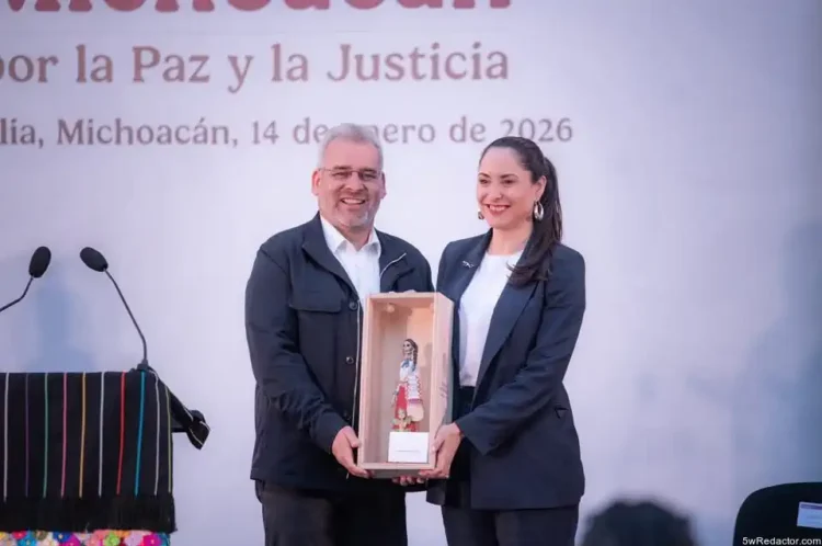 Reconocimiento de evento cultural en Michoacán, ceremonia de entrega en 2026.