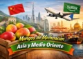 Manzanas de Michoacán, Asia y Medio Oriente, promoción de frutas y comercio internacional.