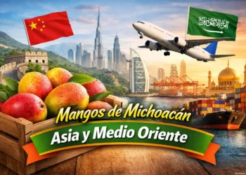 Manzanas de Michoacán, Asia y Medio Oriente, promoción de frutas y comercio internacional.